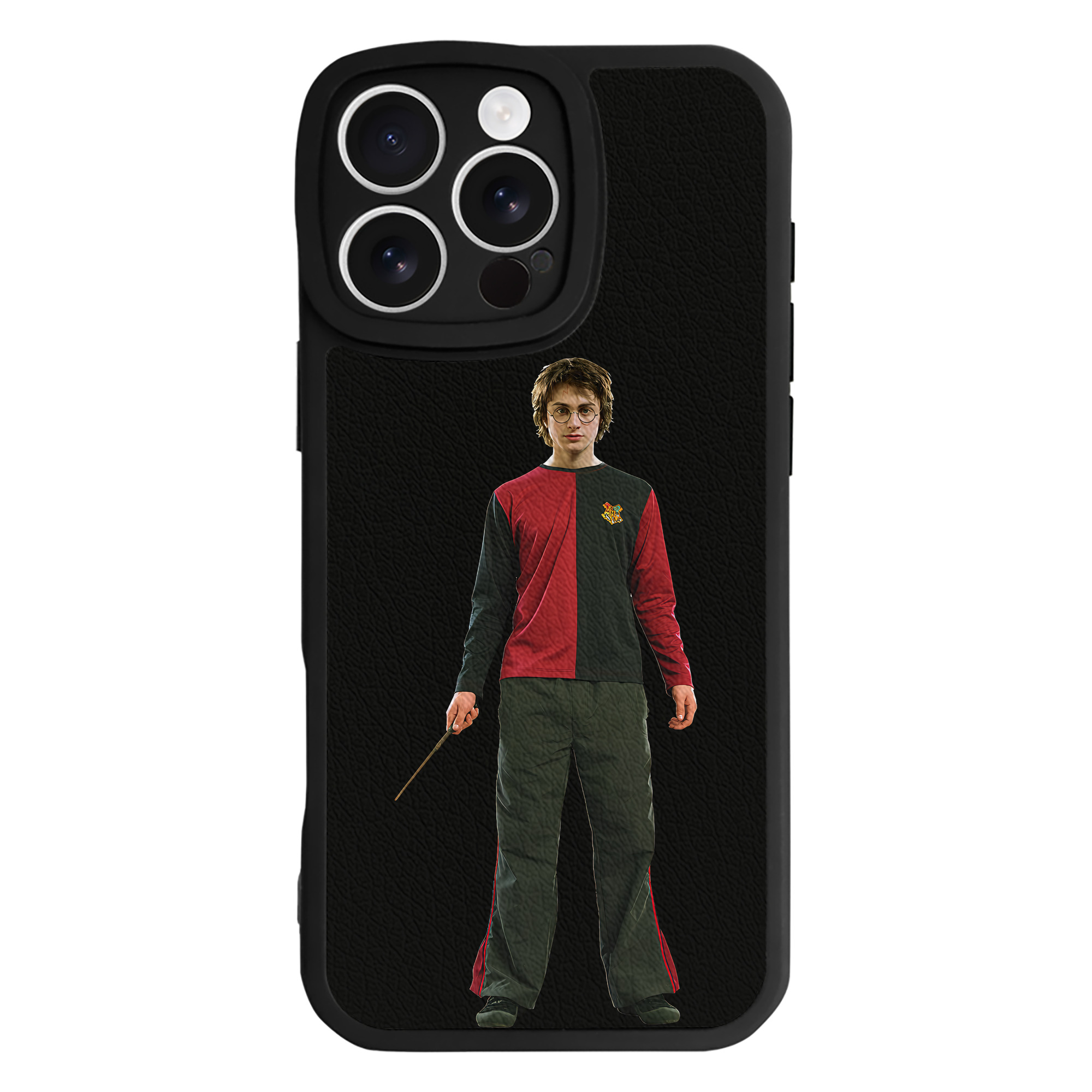 （画像用） Harry Potter ハリー・ポッターシリーズ 【iPhone 16シリーズ対応】シリコンスマホケース（レザー調） 材質：シリコン